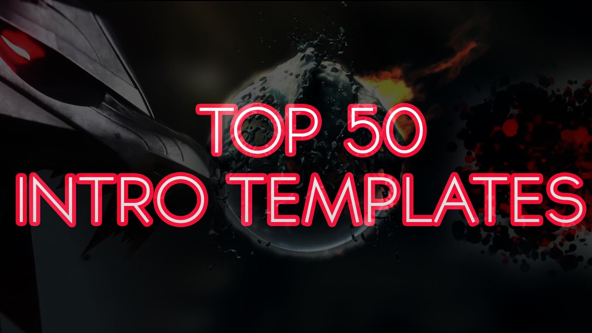 TOP 50 2D & 3D Intro Templates Sony Vegas Pro RKMFX