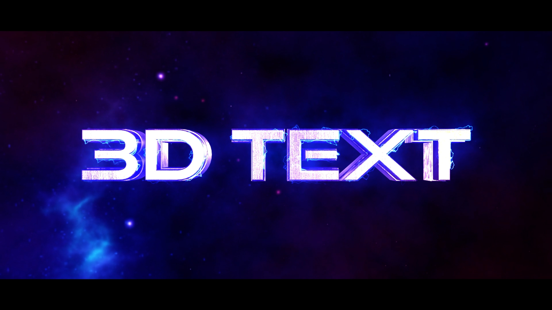 Electric 3D Intro Reveal After Effects Animation Template Free Download ...